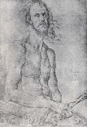 Albrecht Durer Christ,Man of Sorrow,with Durer-s Features oil painting artist